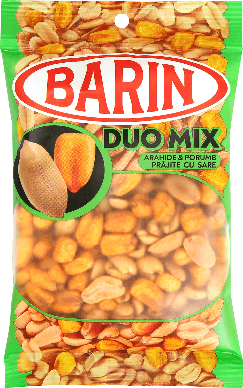 Duo Mix (Arahide/porumb) «BARIN» cu sare 70g/1kg image