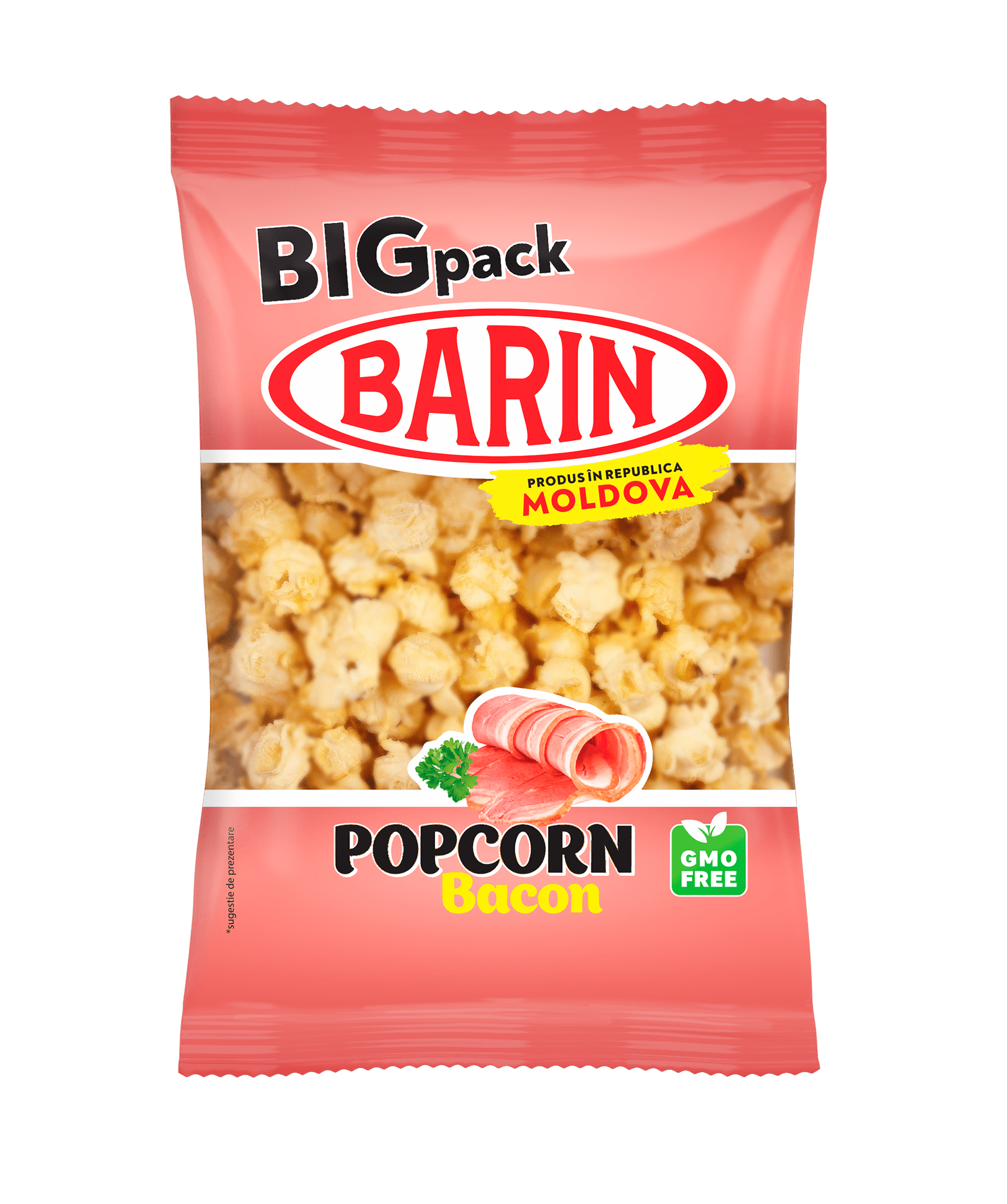 Pop-Corn cu gust de „Bacon” «BARIN» 90g image