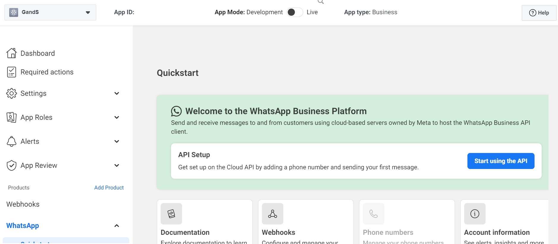 WhatsApp Setup