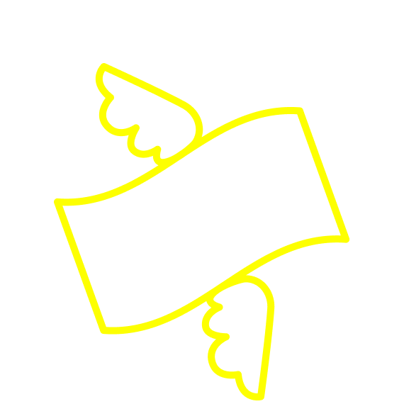 Illustratie geel vliegend biljet.png