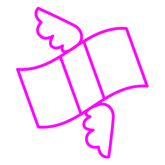 illustratie roze vliegend geldbiljet.png