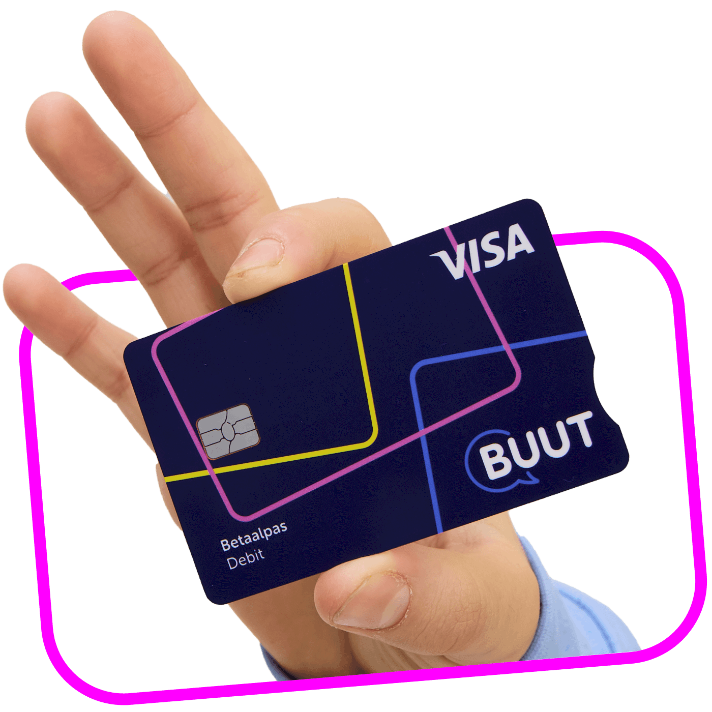betaalpas met hand illustratie roze kader.png