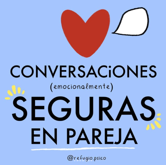 Conversaciones (emocionalmente) seguras en pareja