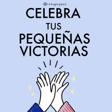 Celebra tus pequeñas victorias