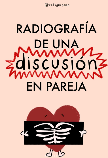 Radiografía de una discusión en pareja
