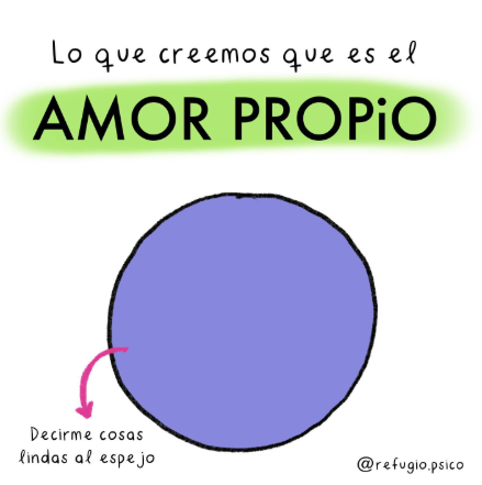 ¿Qué es el amor propio?