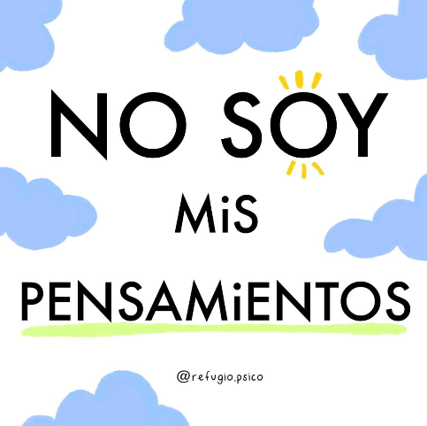 No soy mis pensamientos