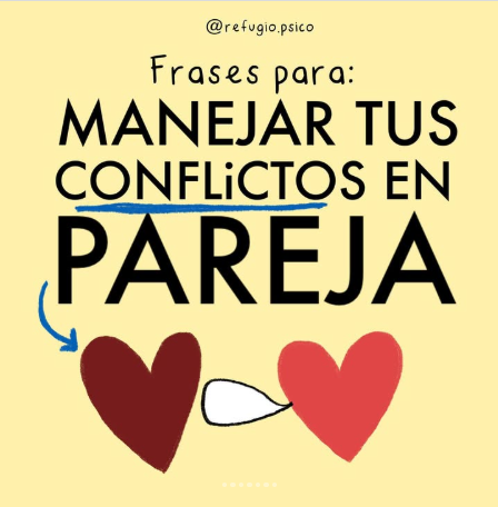 Frases para manejar tus conflictos en pareja