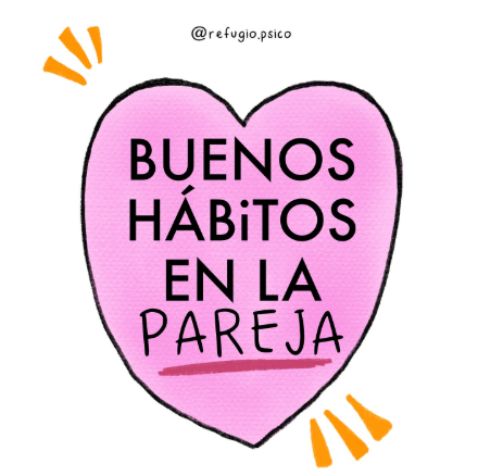 Buenos hábitos en la pareja