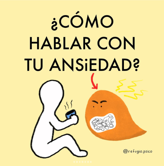 ¿Cómo hablar con la ansiedad?