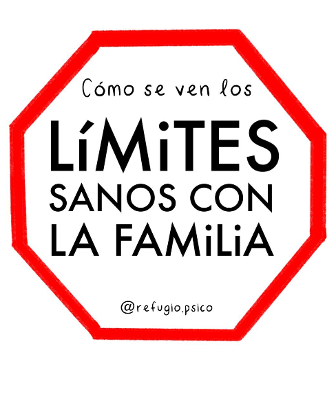 Límites sanos con la familia