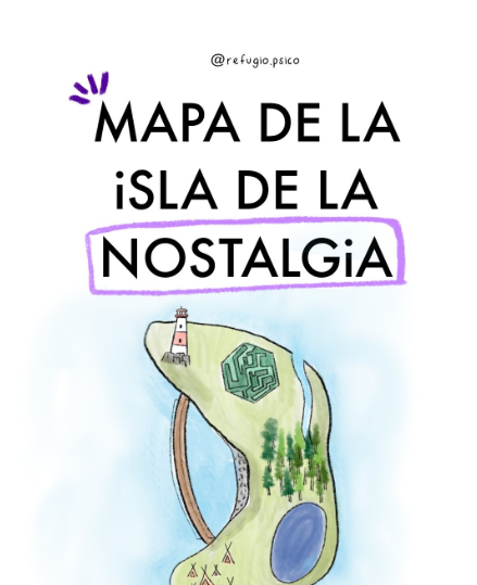 Mapa de la isla de la nostalgia