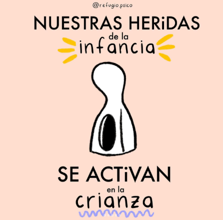 Heridas de infancia en la crianza