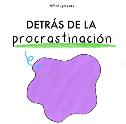 Detrás de la procrastinación