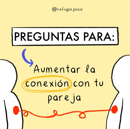 Preguntas para aumentar la conexión con tu pareja