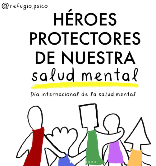 Héroes protectores de nuestra salud mental