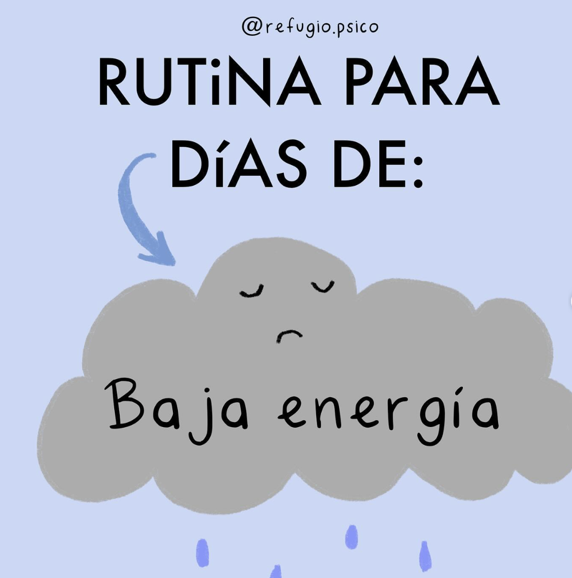 Rutinas para días de baja energía