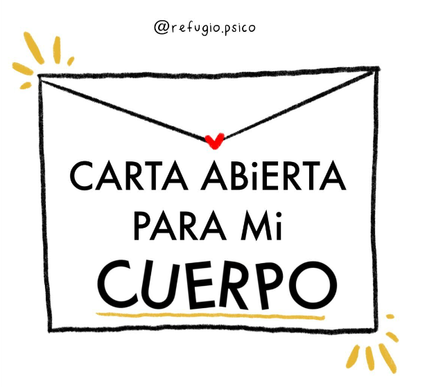 Carta abierta a mi cuerpo