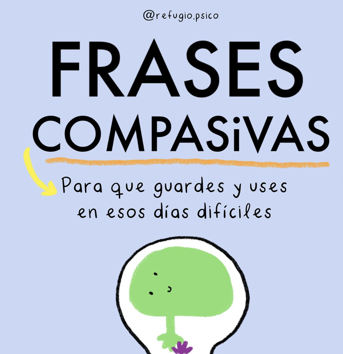 Frases compasivas para días difíciles