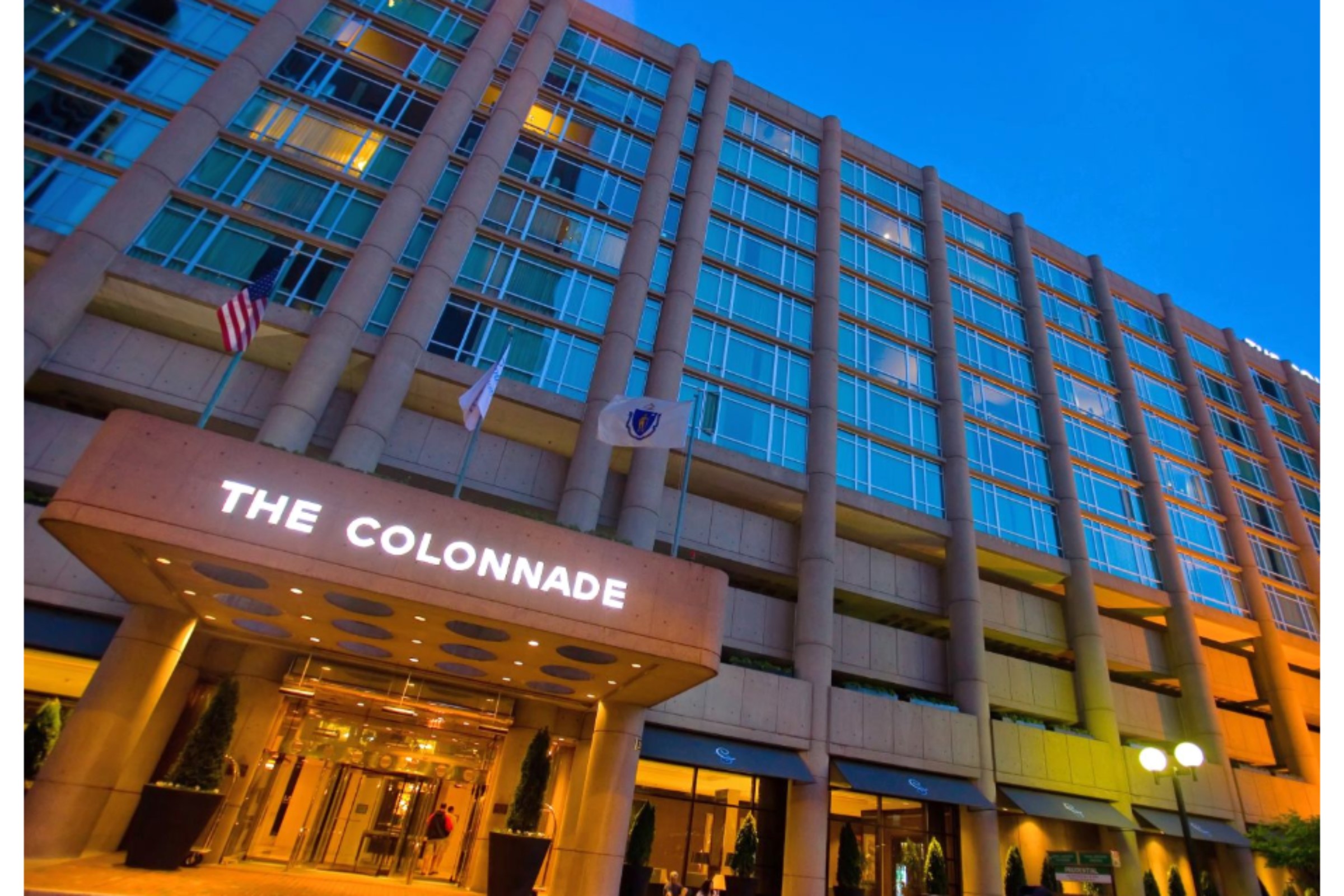 Stay in style at The Colonnade Hotel