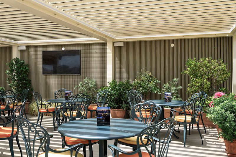 Stay in style at The Marcella Royal Hotel - Rooftop Garden