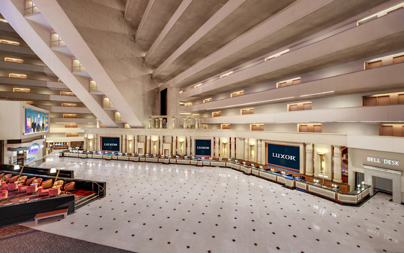 Stay in style at Luxor Hotel & Casino