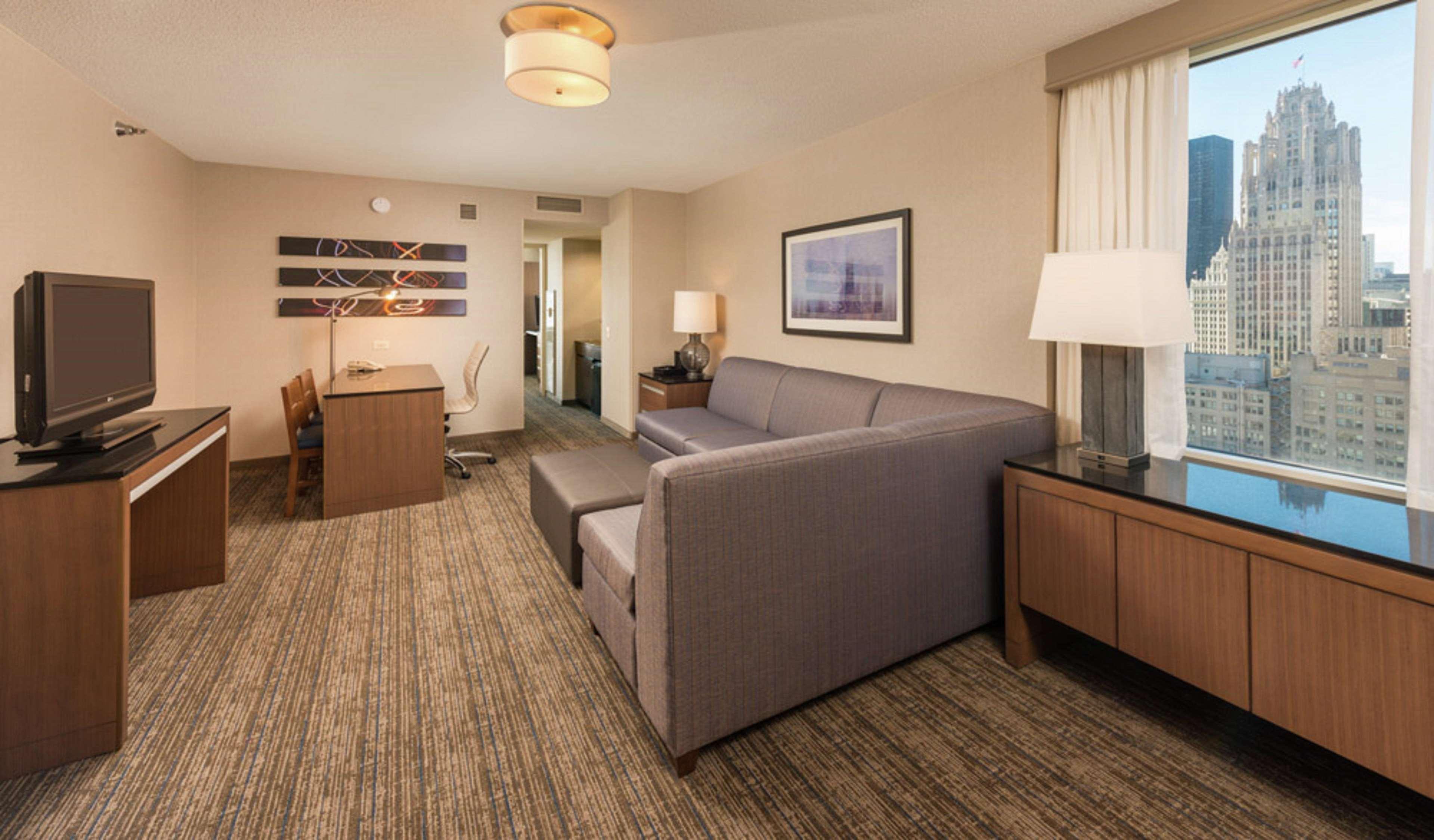 Stay in style at Embassy Suites by Hilton Chicago Downtown Magnificent Mile