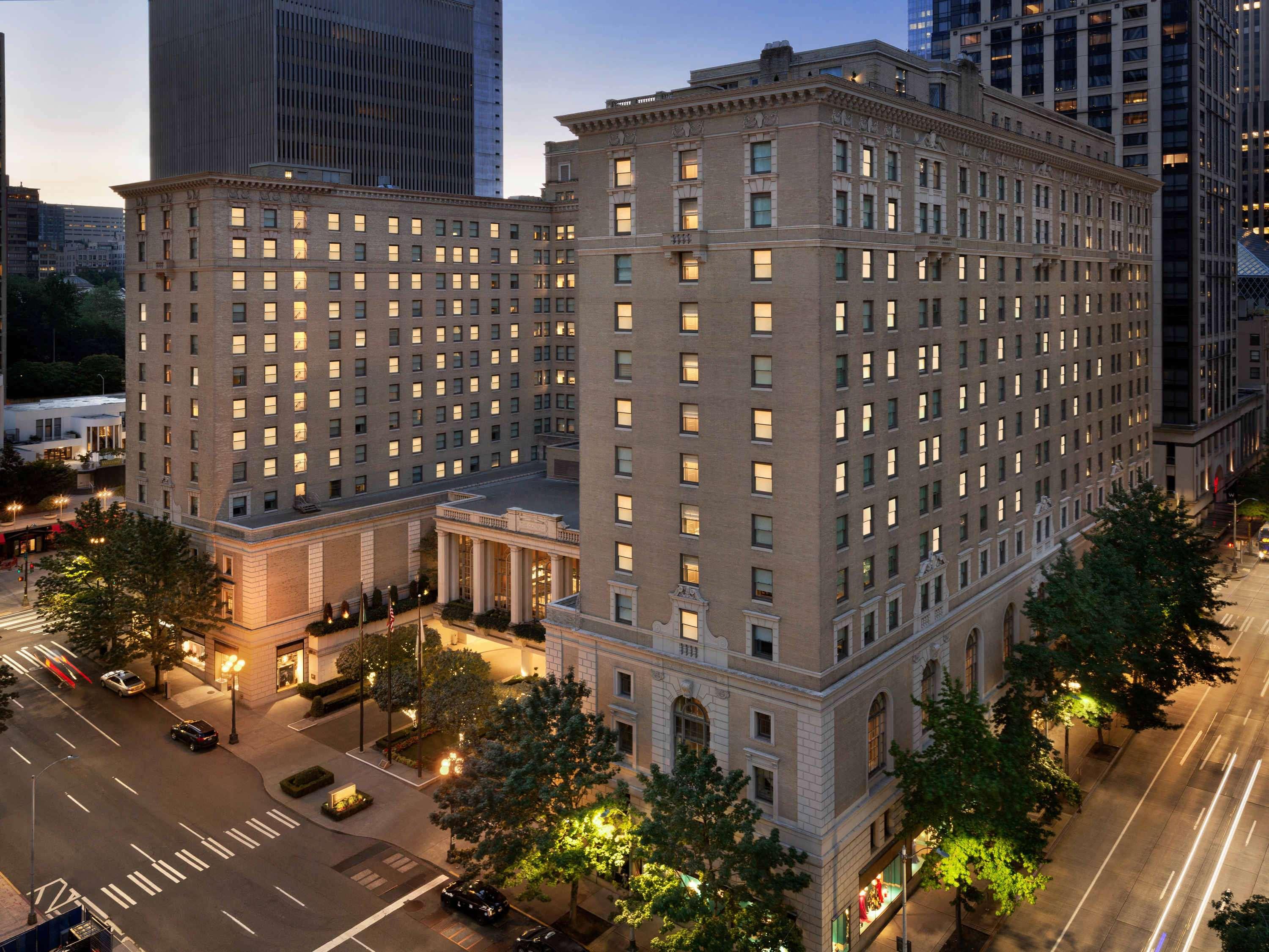 Stay in style at The Fairmont Olympic Hotel