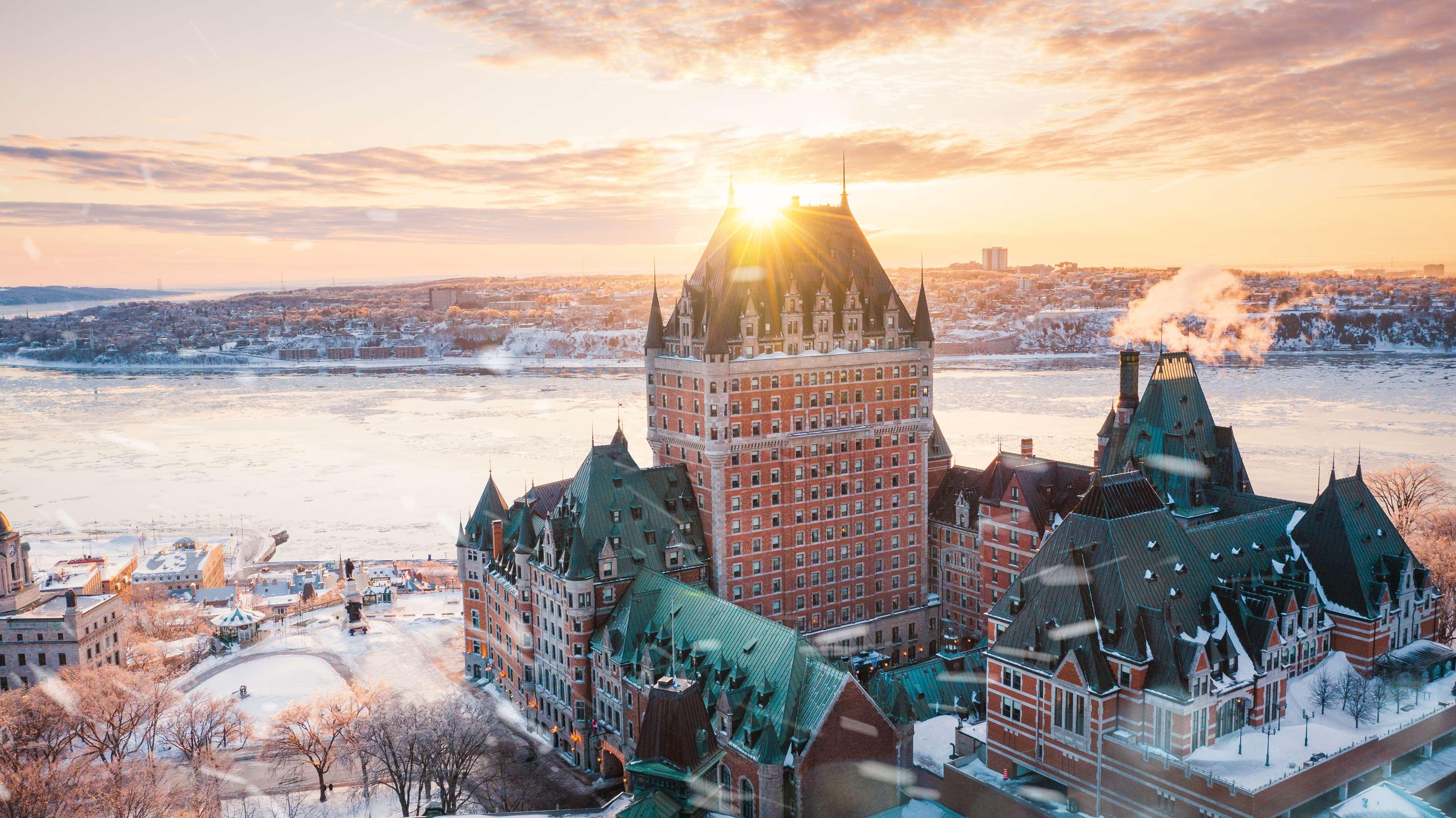 Stay in style at Fairmont Le Château Frontenac