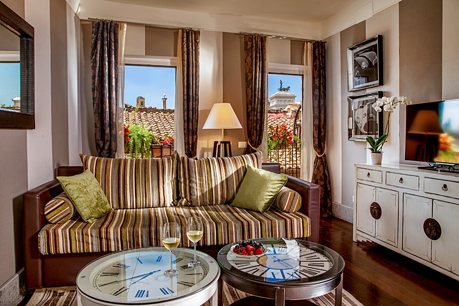 Stay in style at The Inn at the Roman Forum