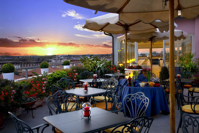 Stay in style at The Marcella Royal Hotel - Rooftop Garden