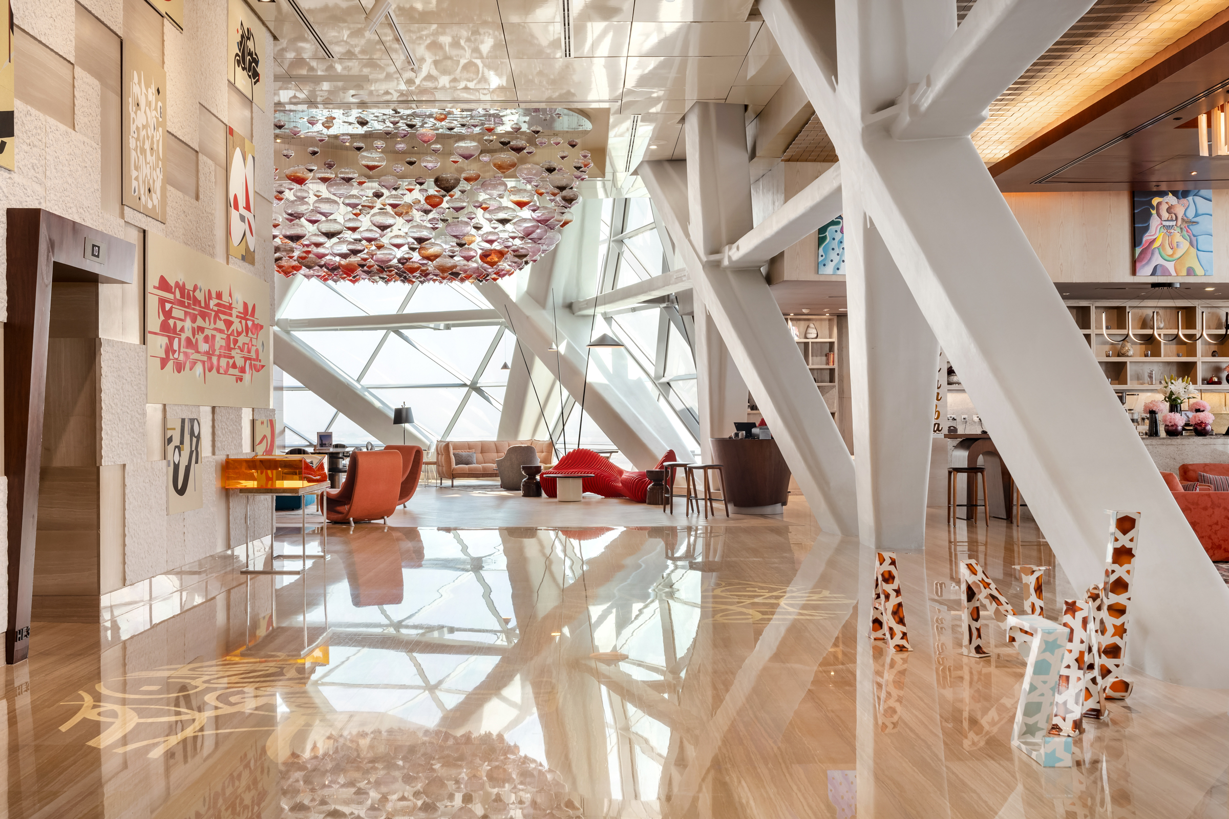 Stay in style at Andaz Capital Gate Abu Dhabi