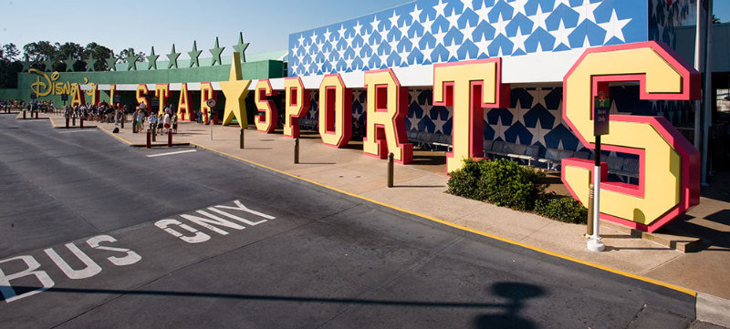 Stay in style at Disney's All-Star Sports Resort