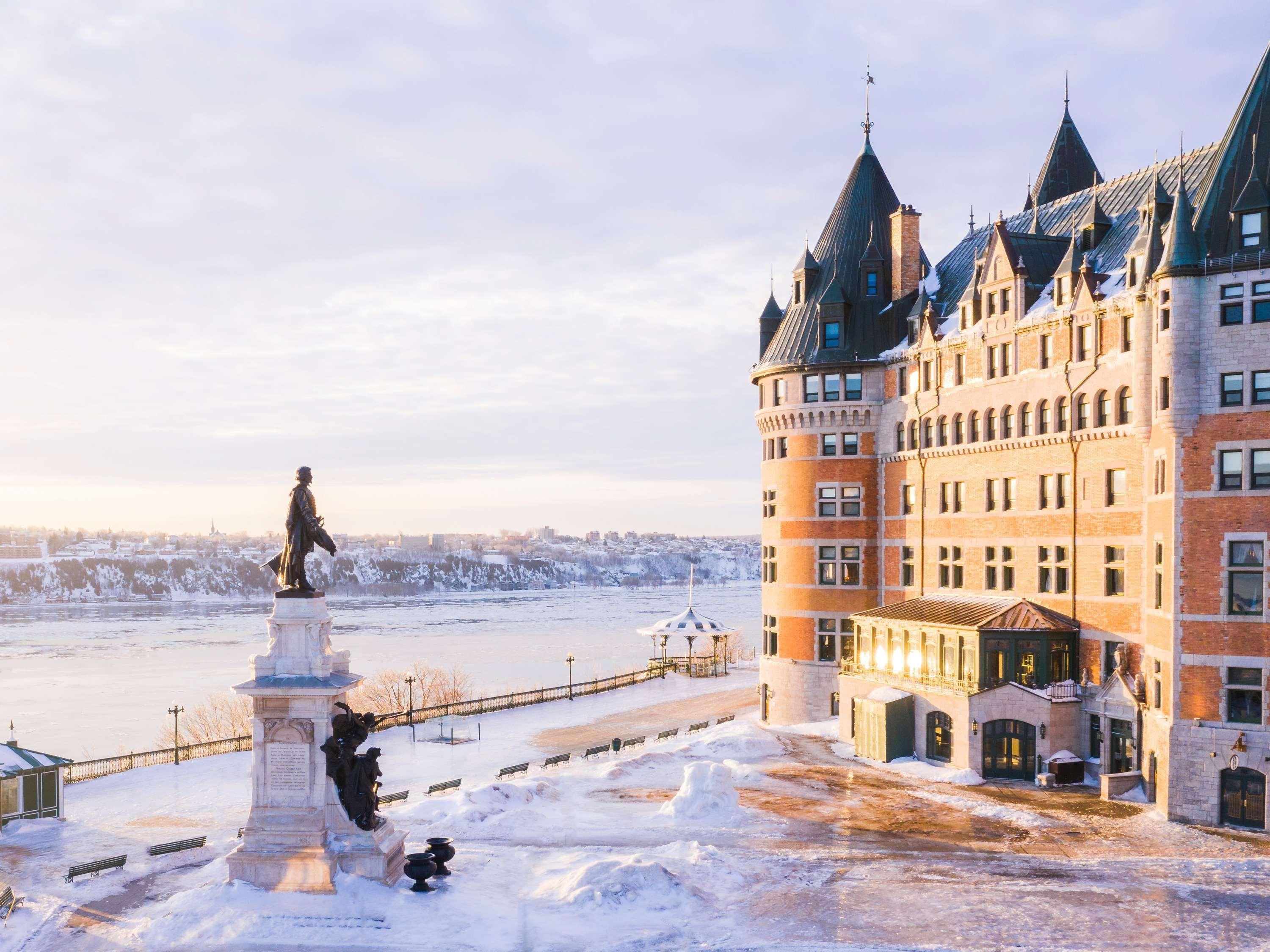 Stay in style at Fairmont Le Château Frontenac