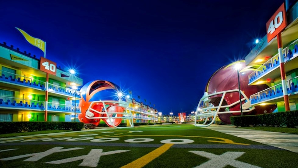 Stay in style at Disney's All-Star Sports Resort