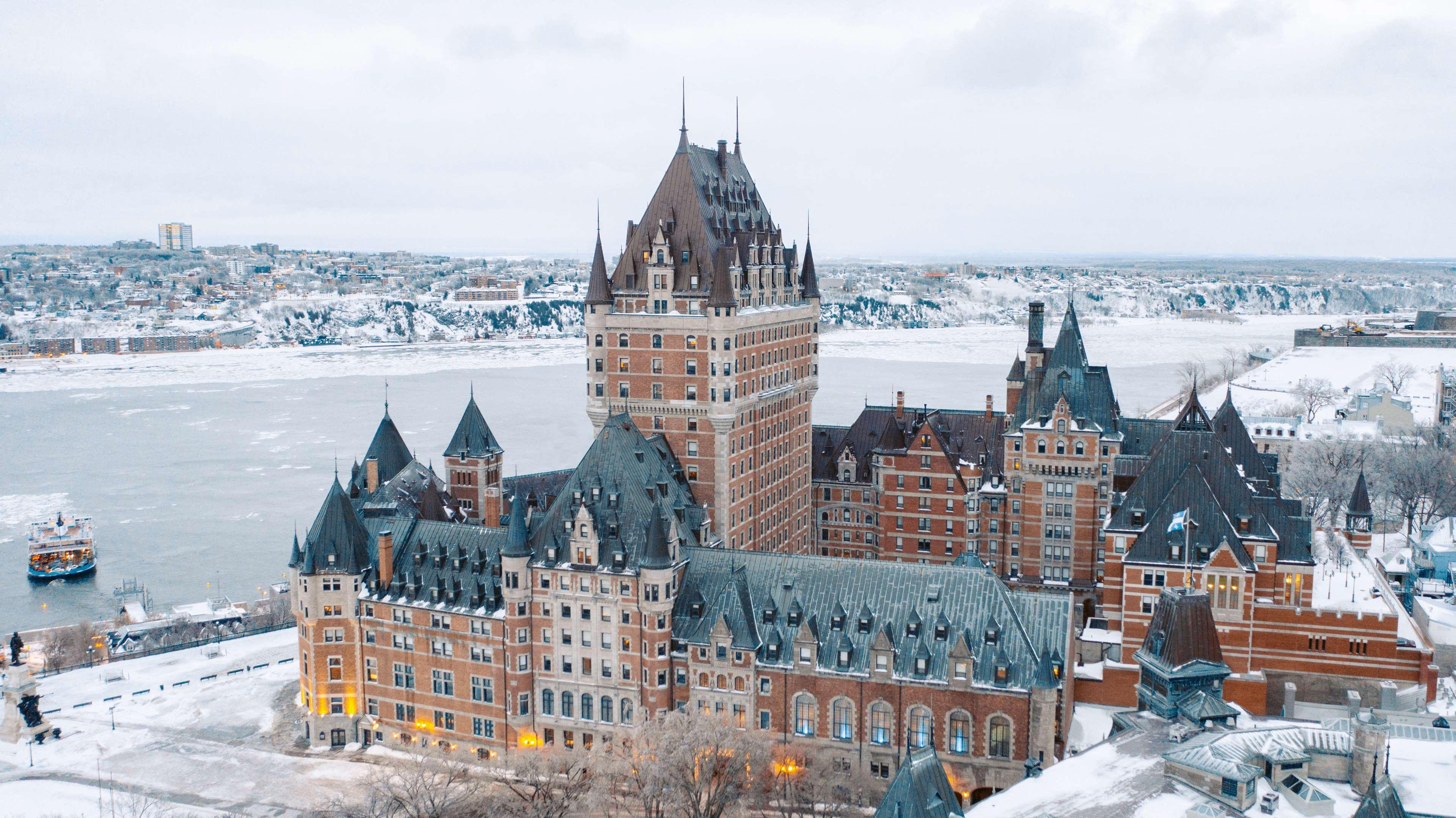 Stay in style at Fairmont Le Château Frontenac