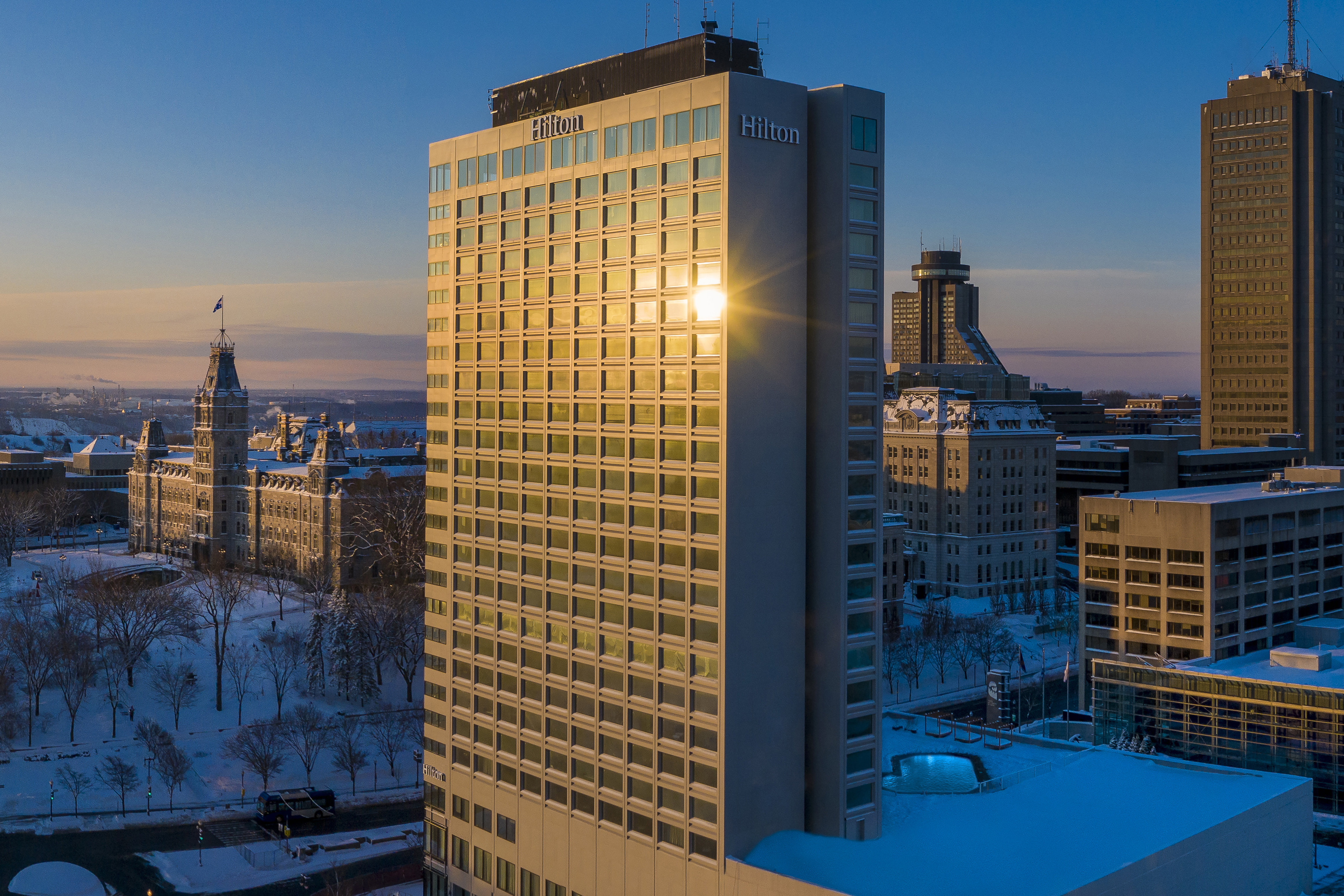 Stay in style at Hilton Quebec