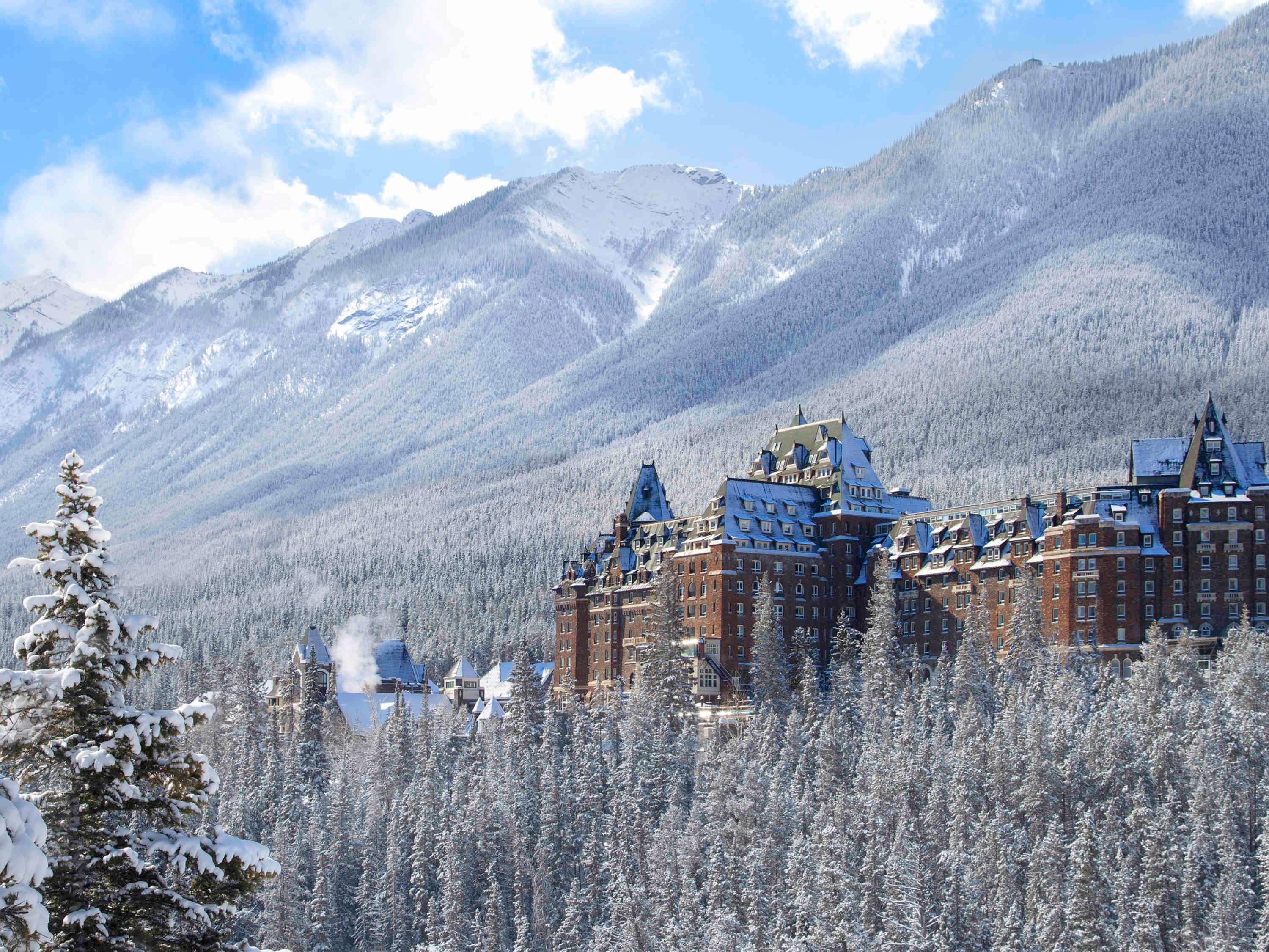Stay in style at Fairmont Banff Springs