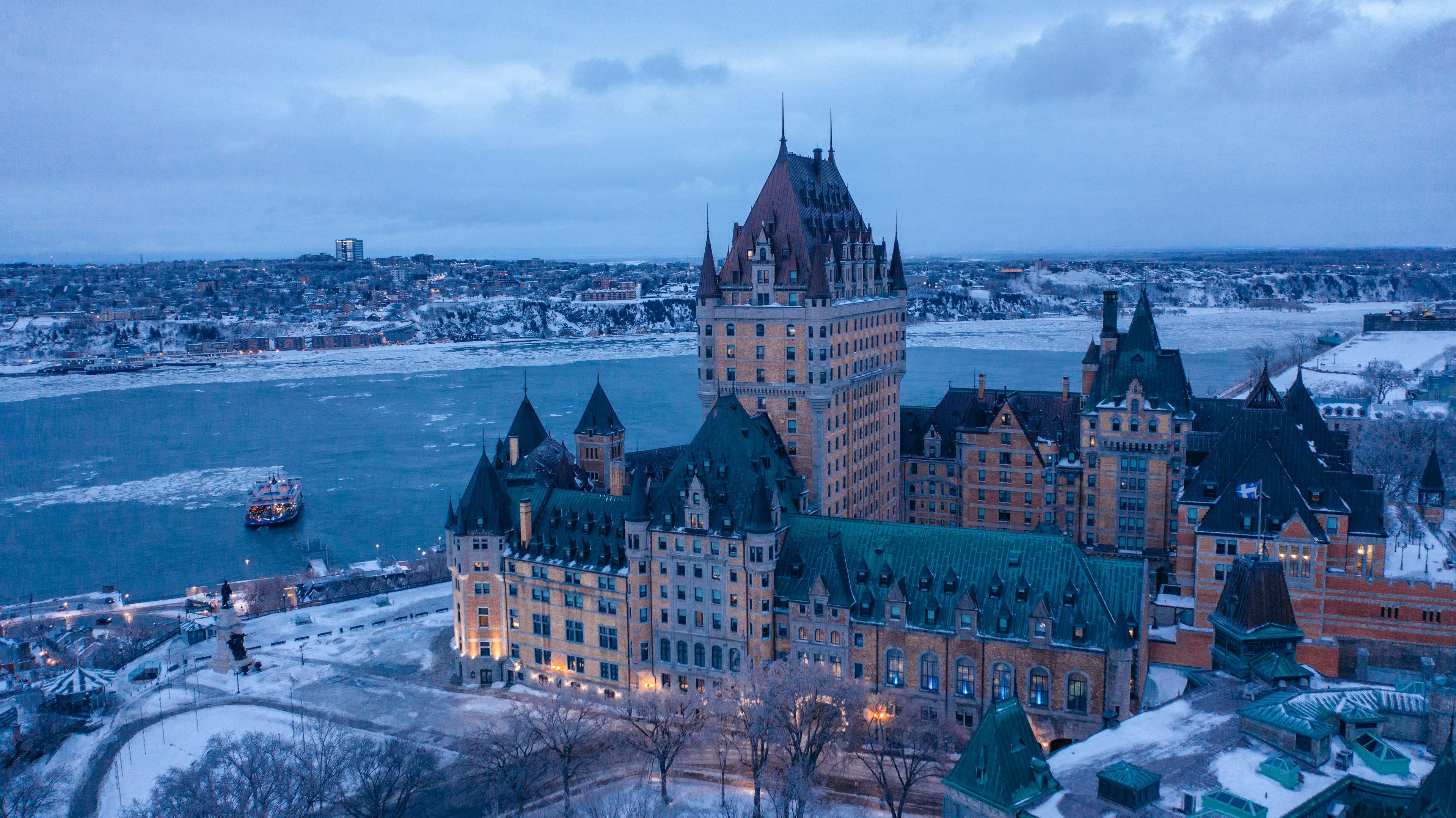 Stay in style at Fairmont Le Château Frontenac