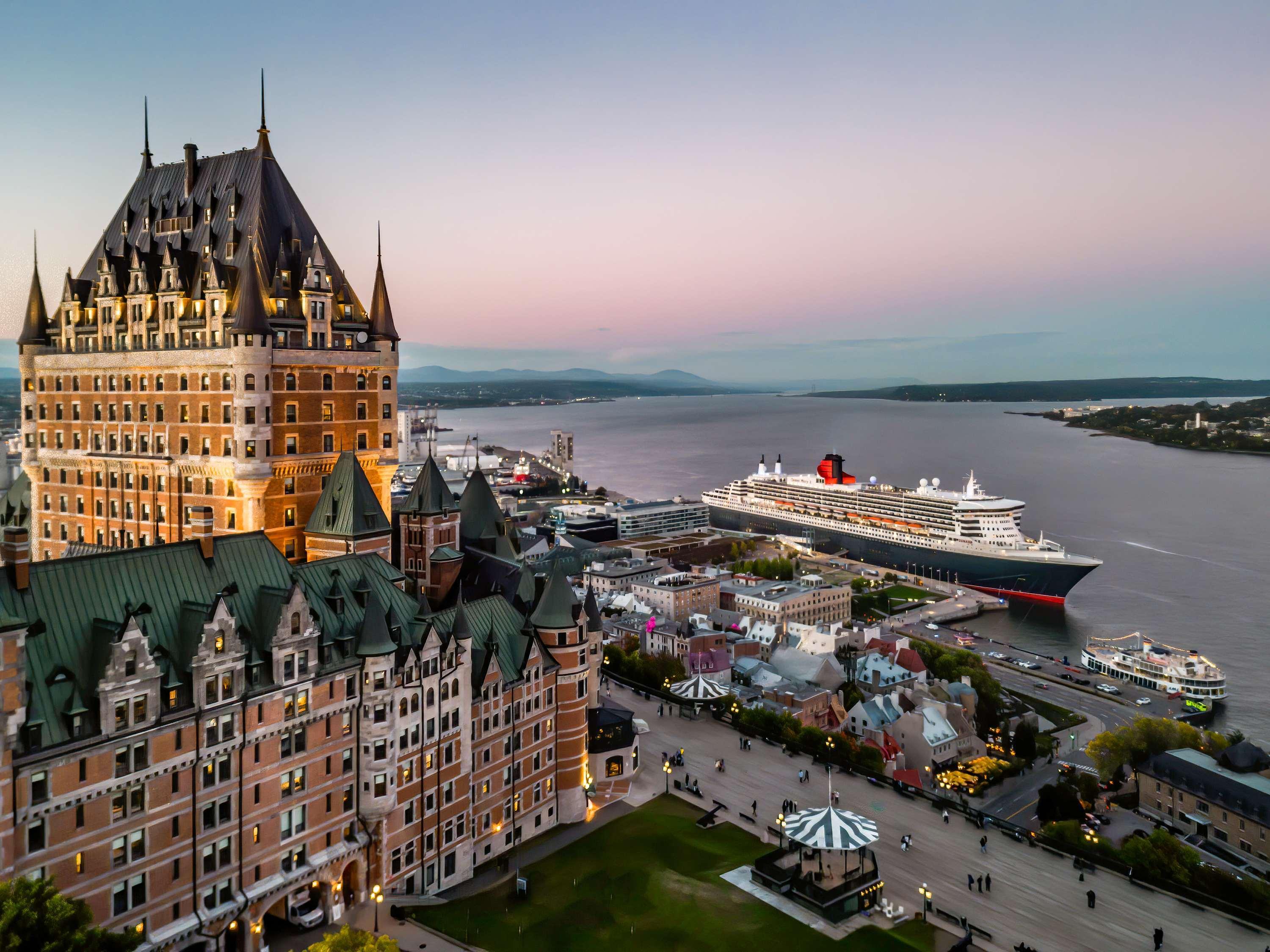 Stay in style at Fairmont Le Château Frontenac