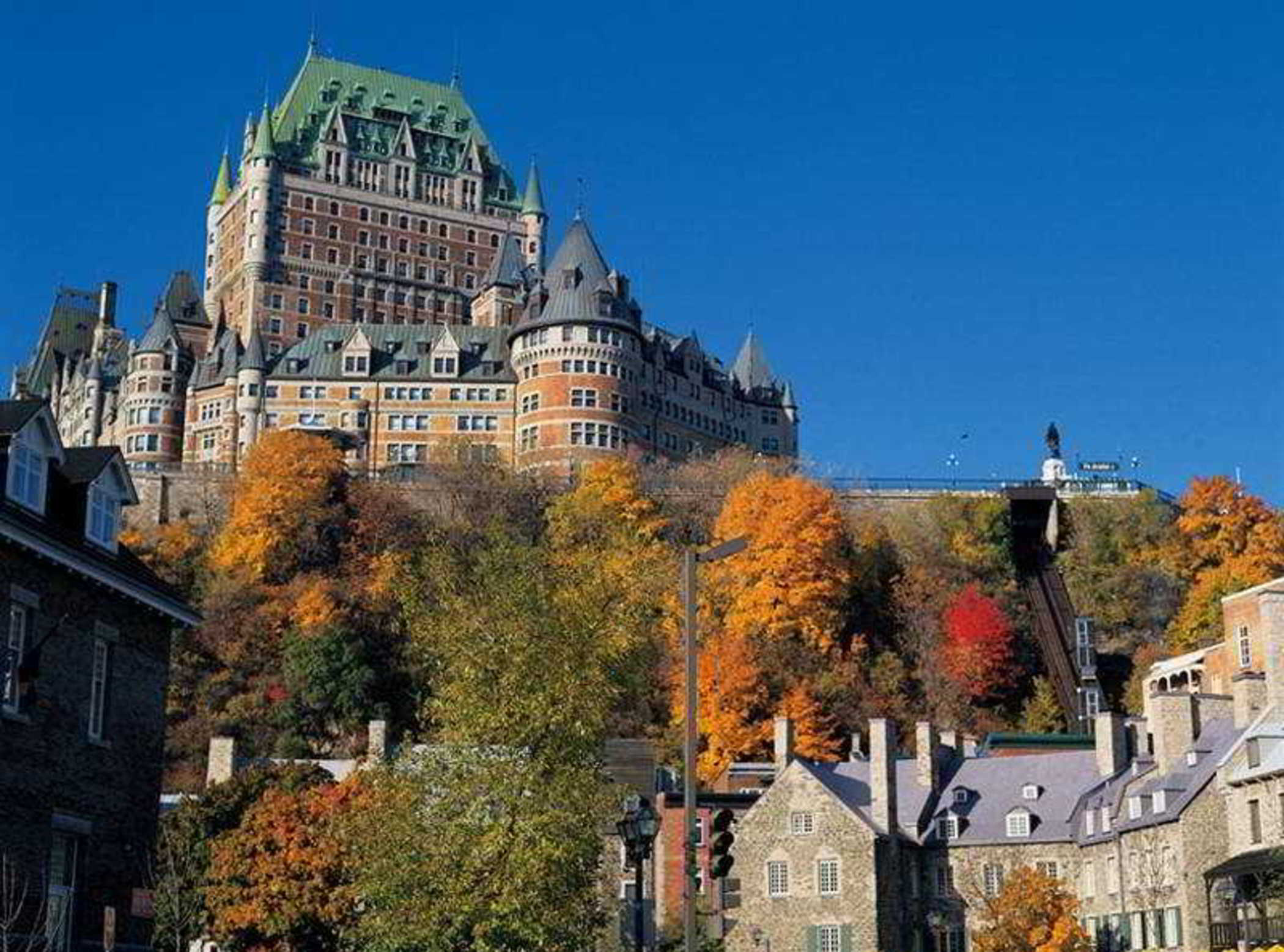Stay in style at Fairmont Le Château Frontenac