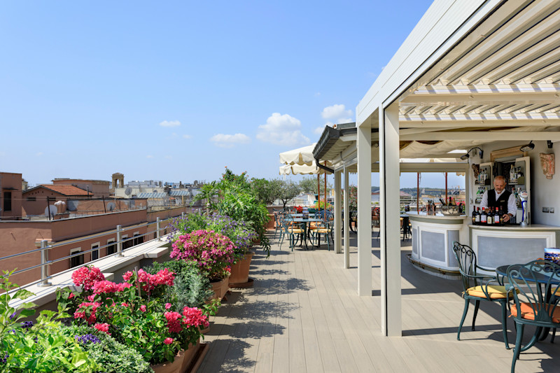 Stay in style at The Marcella Royal Hotel - Rooftop Garden