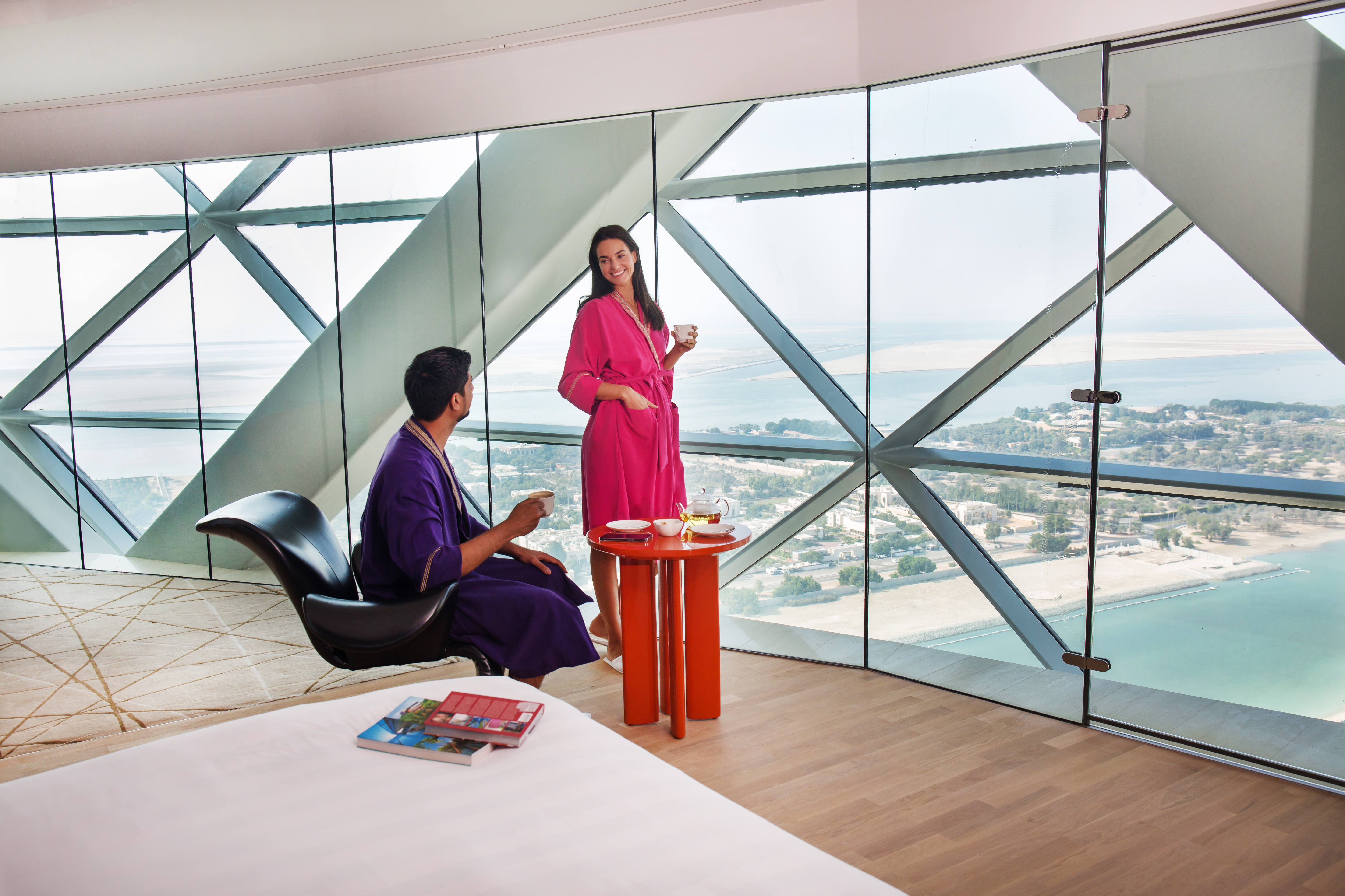 Stay in style at Andaz Capital Gate Abu Dhabi