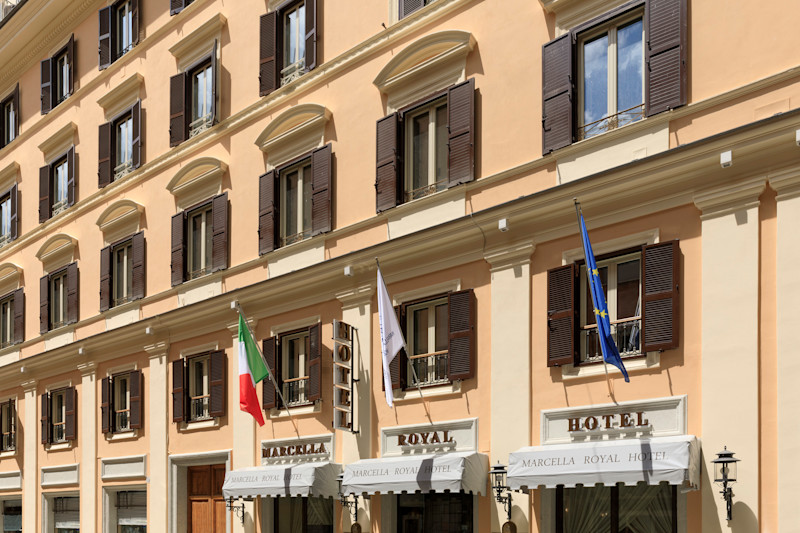 Stay in style at The Marcella Royal Hotel - Rooftop Garden