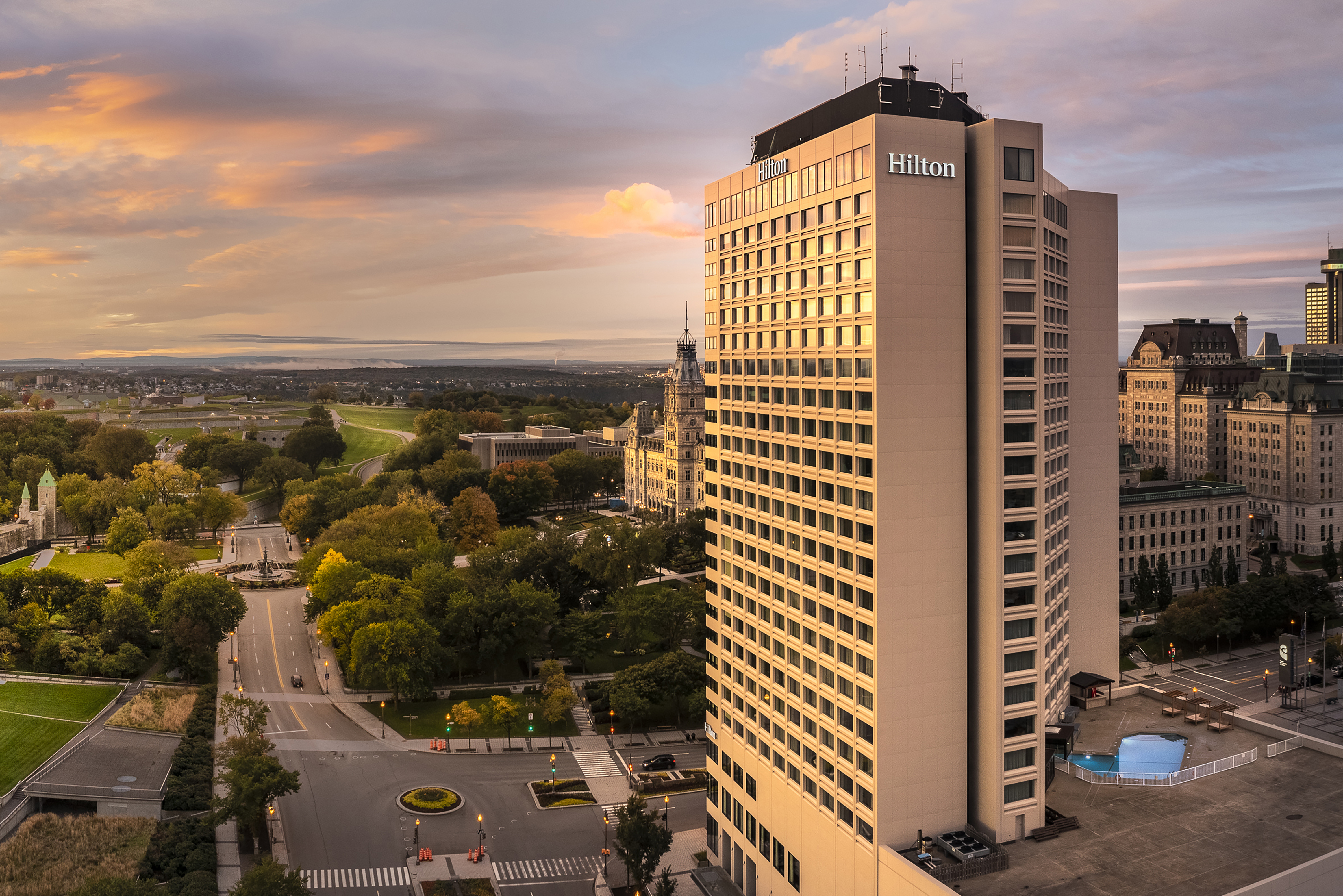 Stay in style at Hilton Quebec