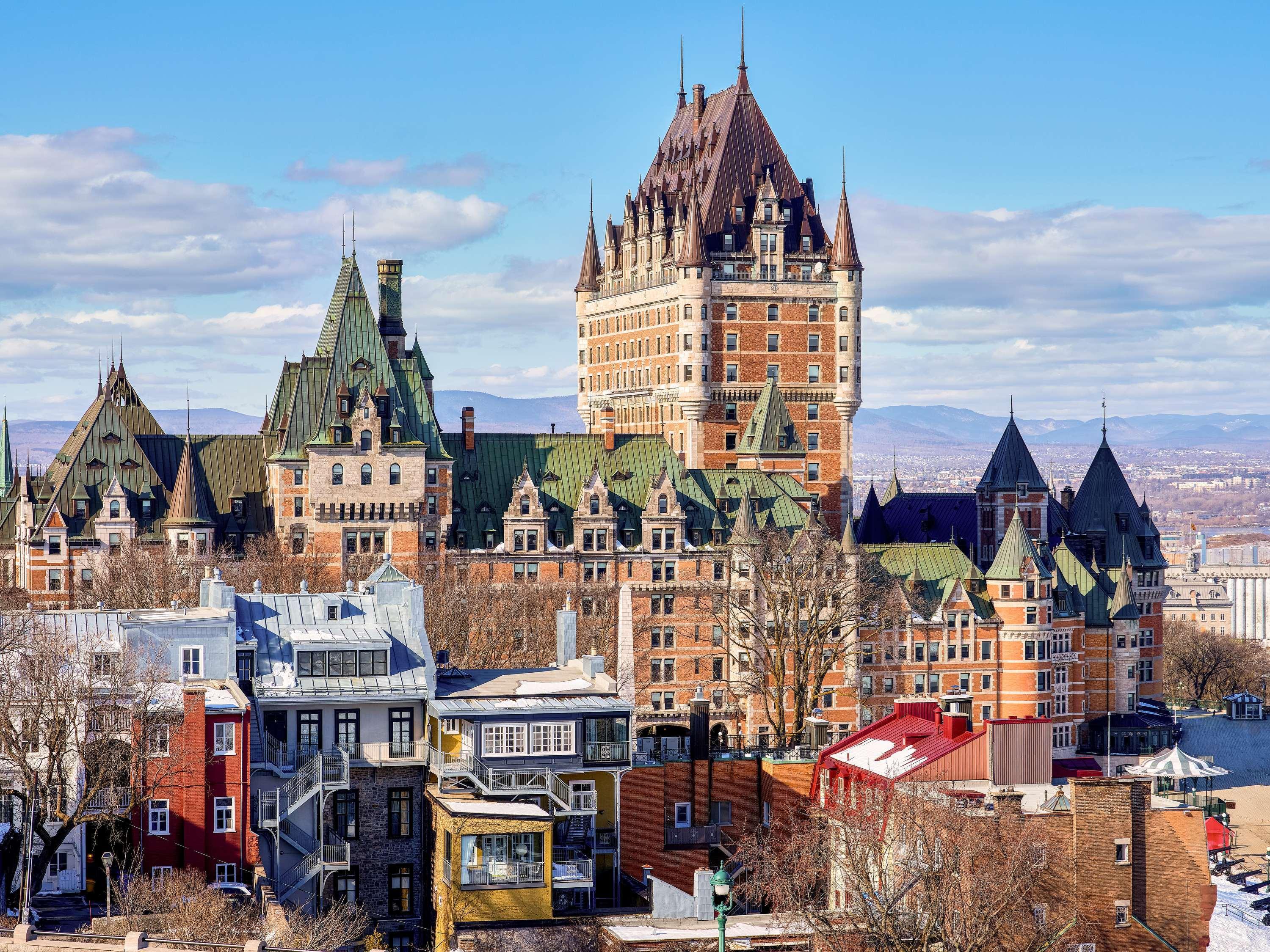 Stay in style at Fairmont Le Château Frontenac
