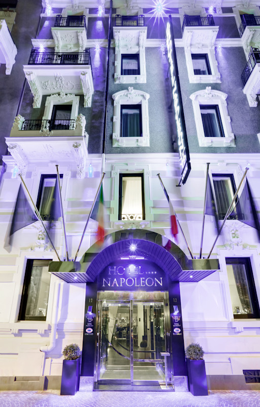 Stay in style at Hotel Napoleon Milano
