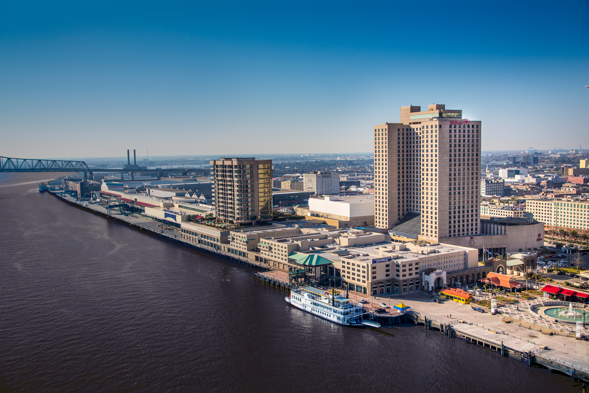 Stay in style at Hilton New Orleans Riverside