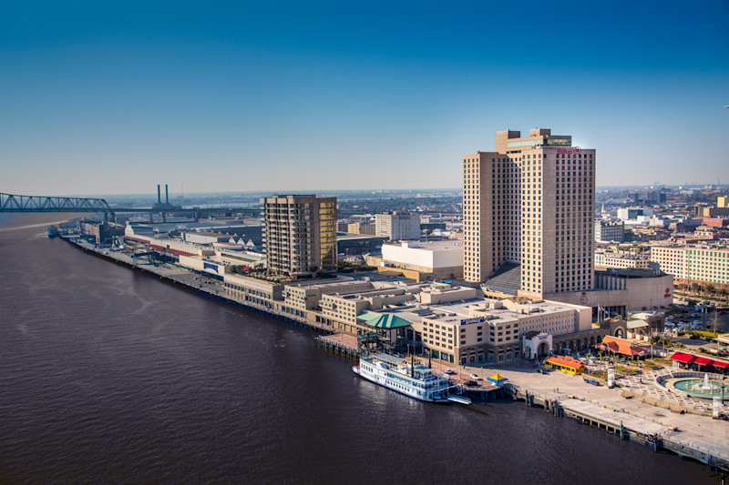 Stay in style at Hilton New Orleans Riverside