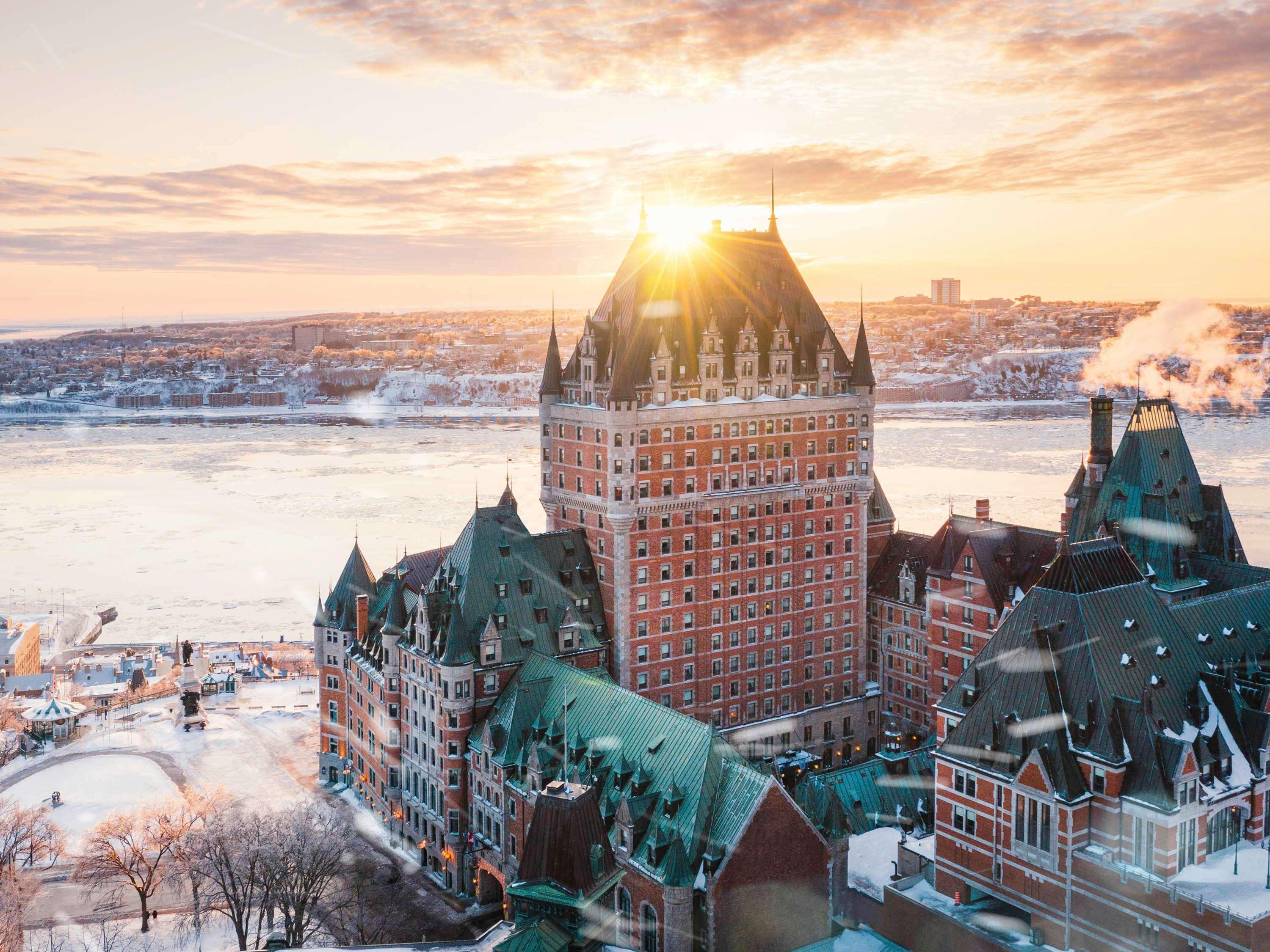 Stay in style at Fairmont Le Château Frontenac
